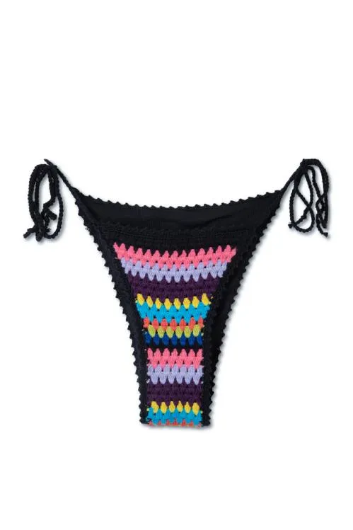Women Bottoms Damson Madder Hana Stripe Bikini Bottom