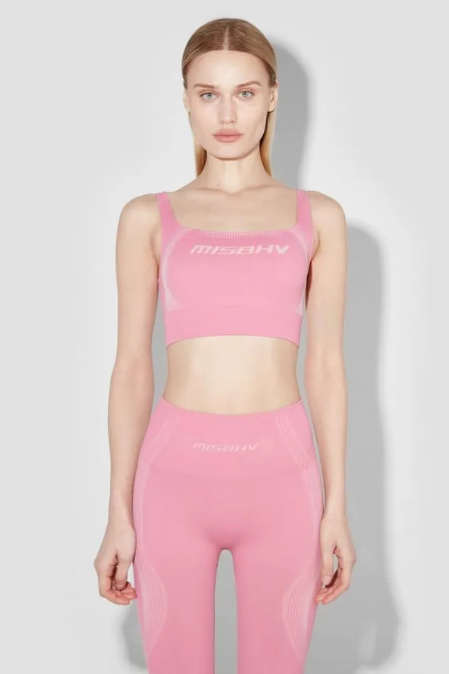 Women Bras MISBHV Sport Bra Top Bubblegum