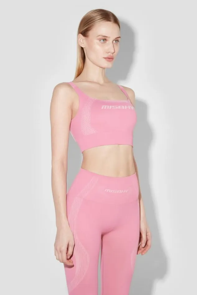 Women Bras MISBHV Sport Bra Top Bubblegum
