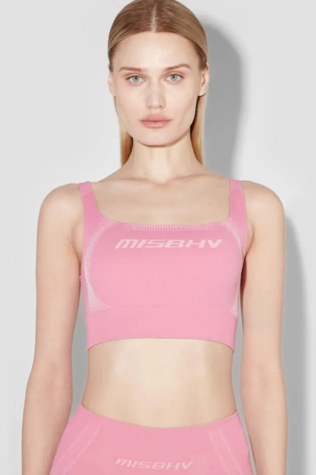 Women Bras MISBHV Sport Bra Top Bubblegum