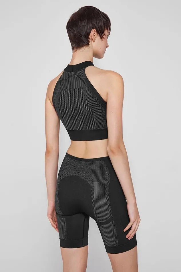 Women Bras MISBHV Sport Halter Bra Muted Black