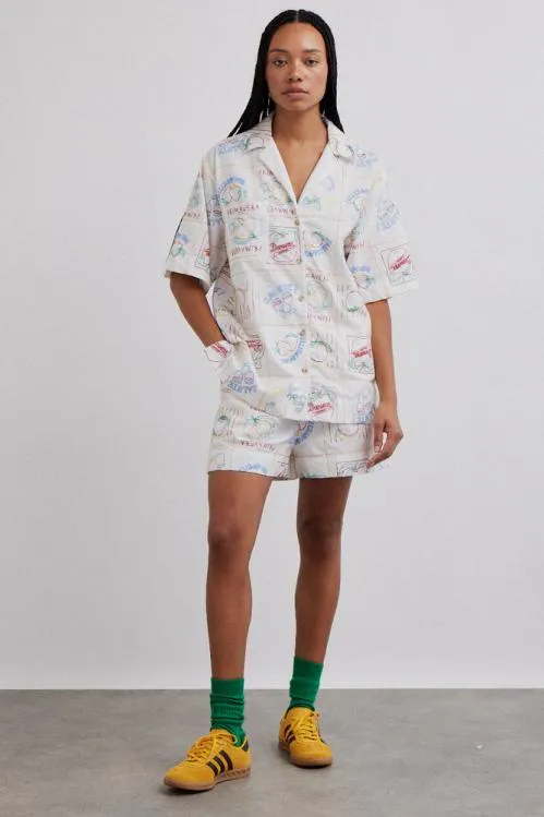 Women Coords Damson Madder Buon Appetito Shirt