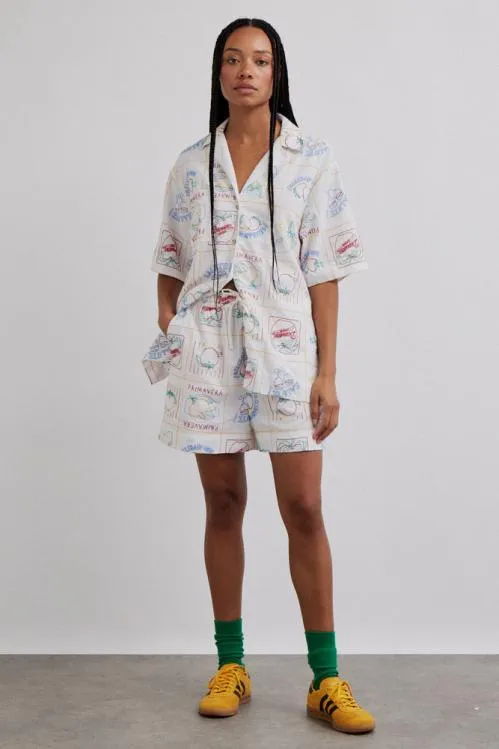 Women Coords Damson Madder Buon Appetito Shirt