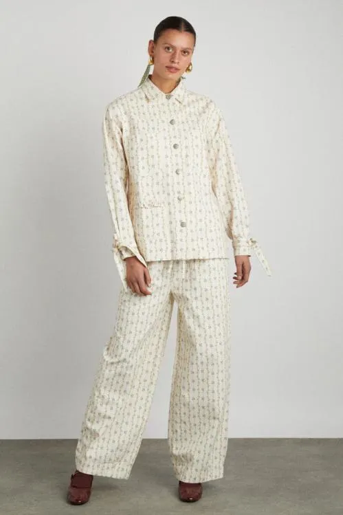 Women Coords Damson Madder Rafe Pant 8211 Floral Stripe