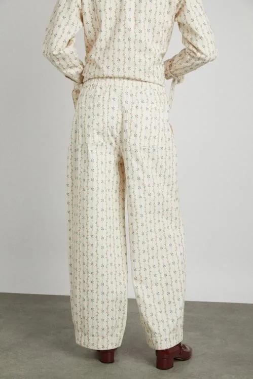 Women Coords Damson Madder Rafe Pant 8211 Floral Stripe