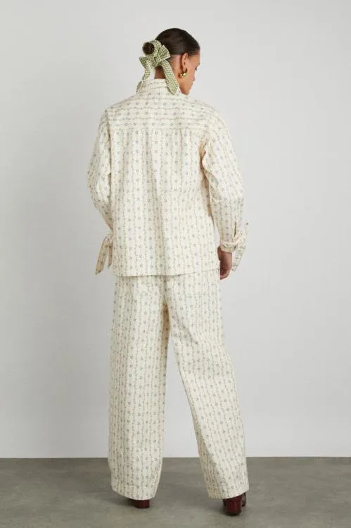 Women Coords Damson Madder Rafe Pant 8211 Floral Stripe