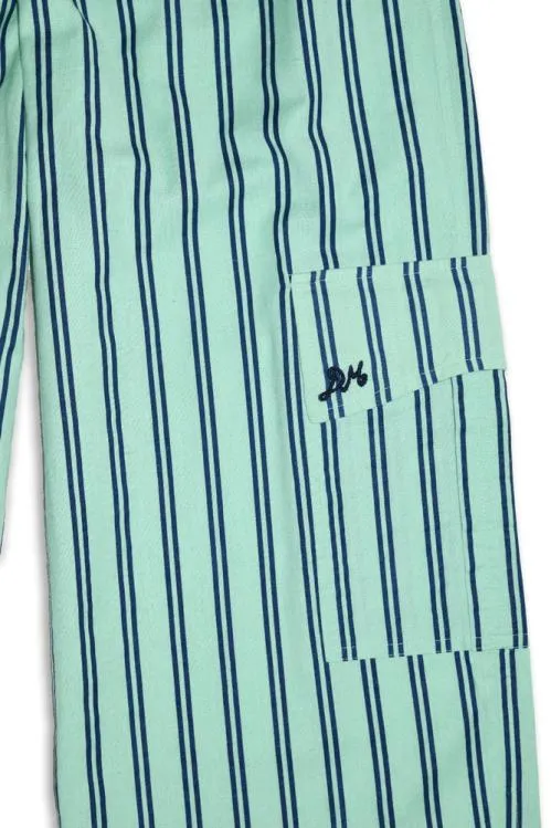 Women Coords Damson Madder Sydney Coastal Cargo Pants 8211 Mint Stripe