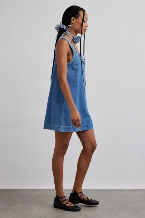Women Dresses Damson Madder Nancy Mini Dress denim