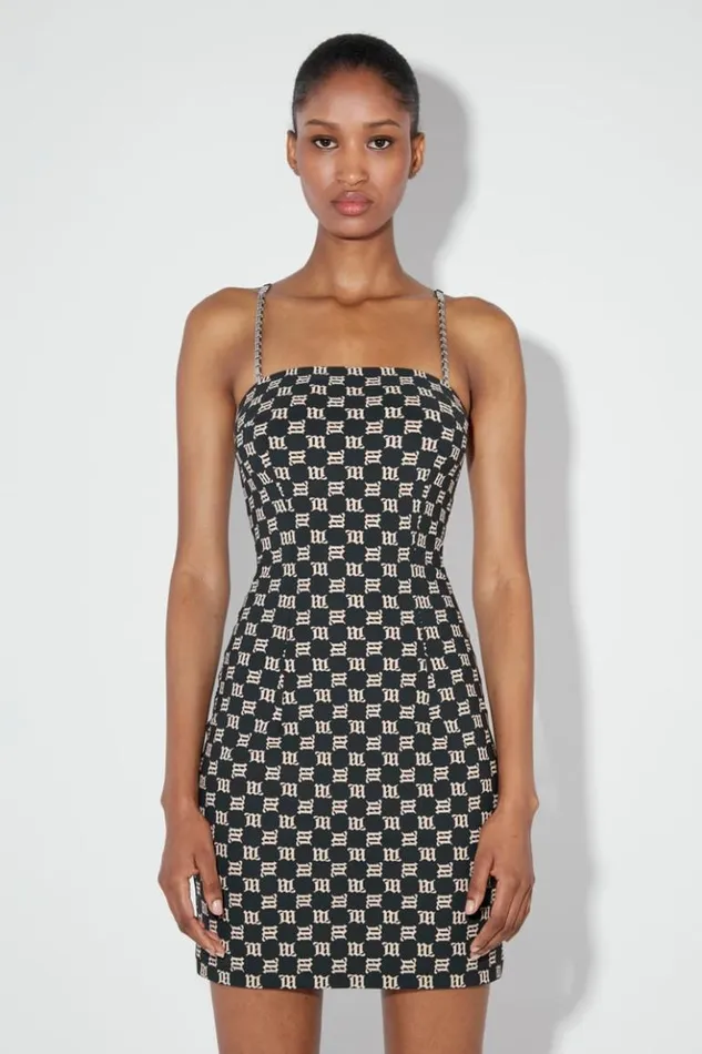 Women Dresses MISBHV Monogram Spaghetti Mini Dress