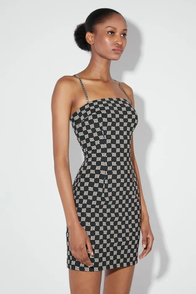 Women Dresses MISBHV Monogram Spaghetti Mini Dress