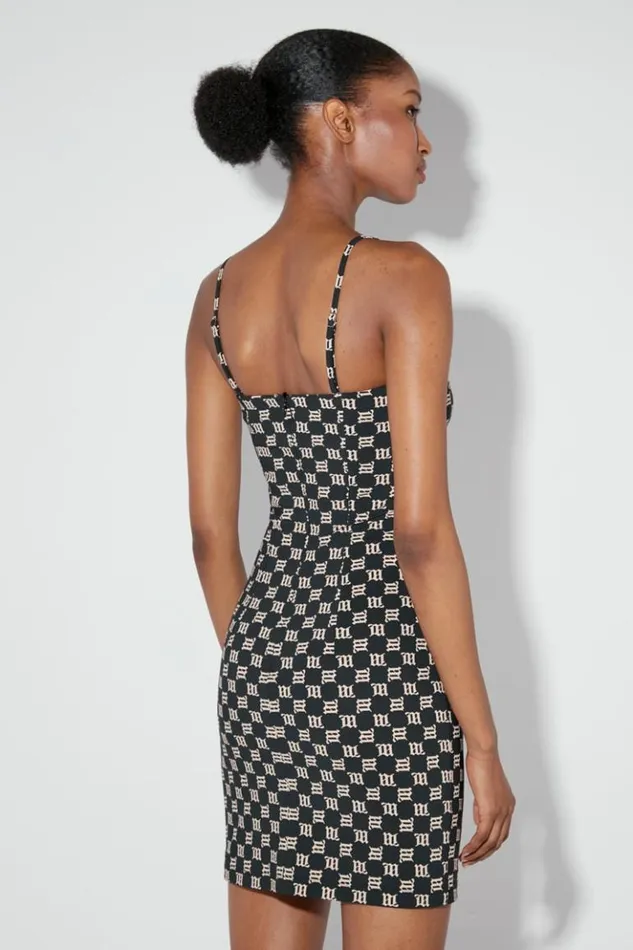 Women Dresses MISBHV Monogram Spaghetti Mini Dress
