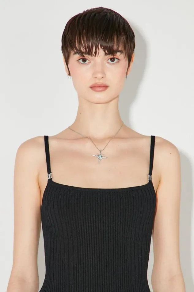 Women Knitwear MISBHV Knitted Seamless Mini Dress Black
