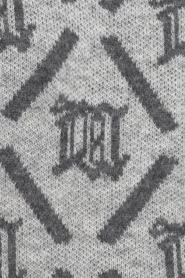 Women Knitwear MISBHV M Argyle Knit Perfect Grey