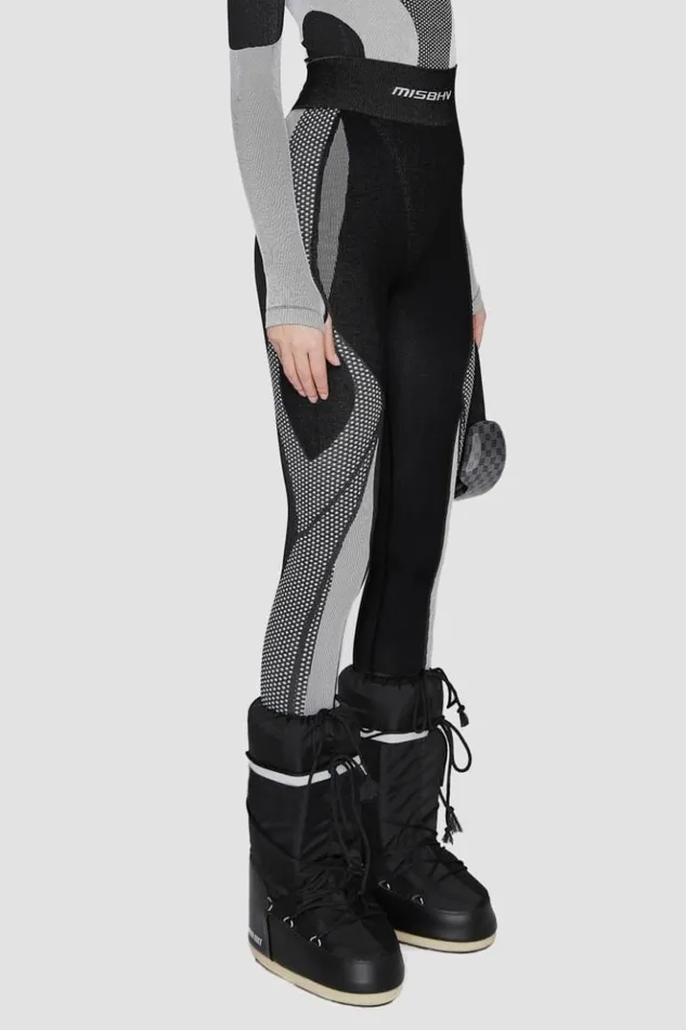 Women Leggings MISBHV Performa Leggings Blackwhite