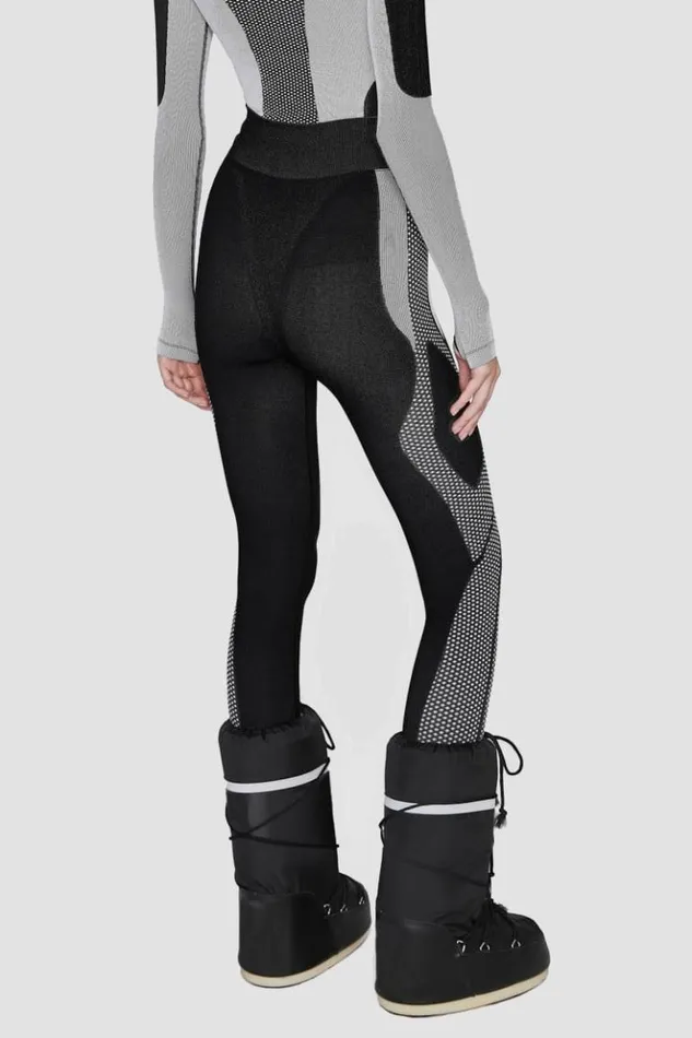 Women Leggings MISBHV Performa Leggings Blackwhite