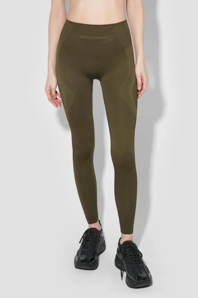 Women Leggings MISBHV Sport Leggings Green
