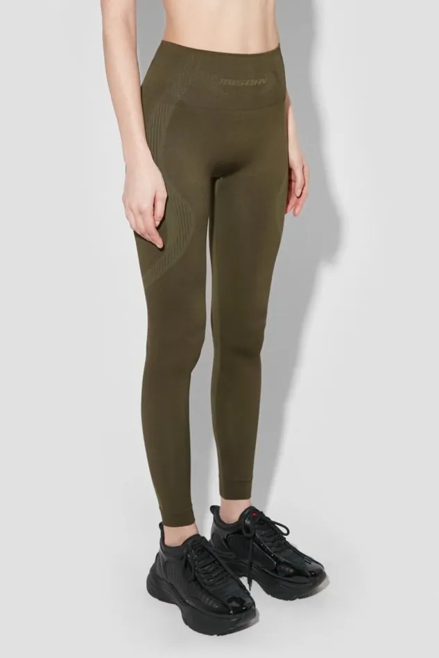 Women Leggings MISBHV Sport Leggings Green