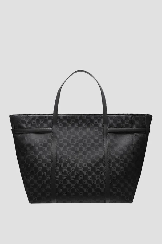 WomenMen Bags MISBHV Nylon Monogram Traveller Bag Black