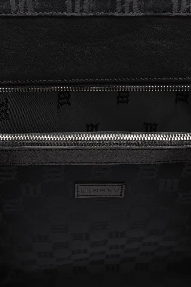 WomenMen Bags MISBHV Nylon Monogram Traveller Bag Black