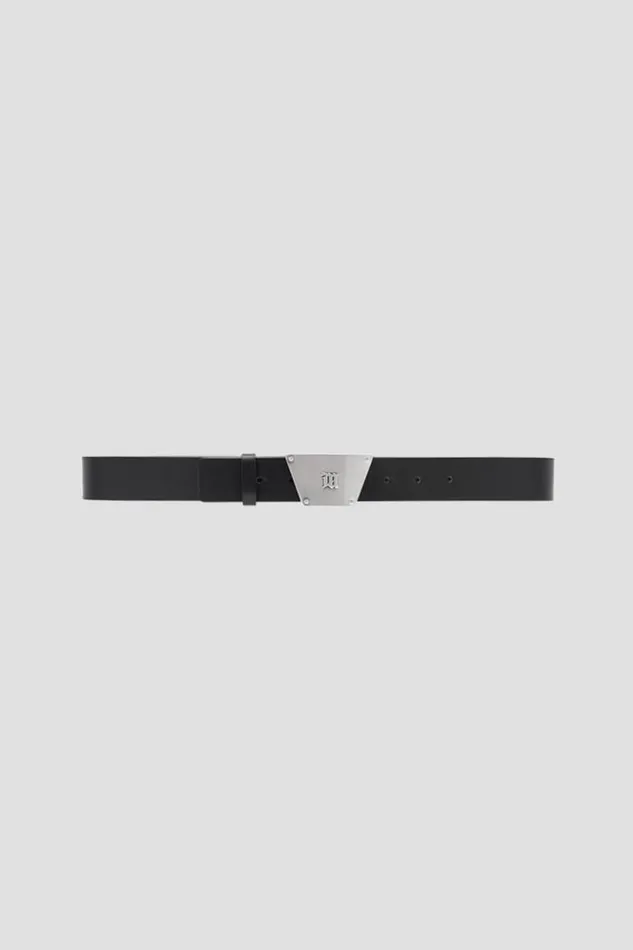 WomenMen Belts MISBHV 2024 Buckle Belt Black