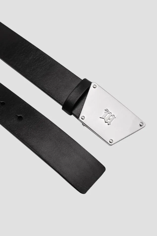 WomenMen Belts MISBHV 2024 Buckle Belt Black