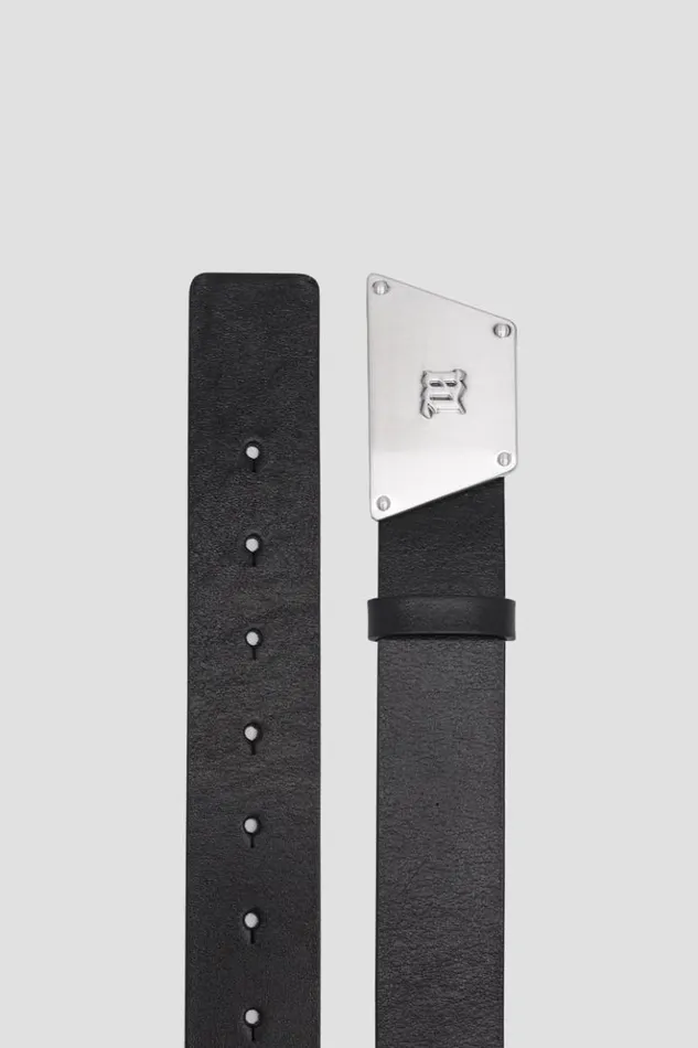 WomenMen Belts MISBHV 2024 Buckle Belt Black