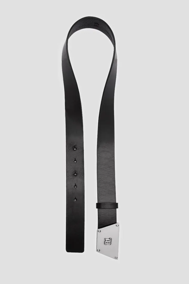 WomenMen Belts MISBHV 2024 Buckle Belt Black