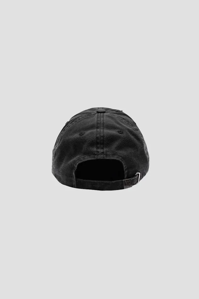 WomenMen Hats MISBHV Tecno Cap Washed Black