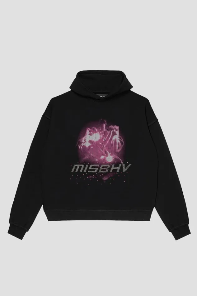 WomenMen Hoodies and Sweats MISBHV 2001 Hoodie Black