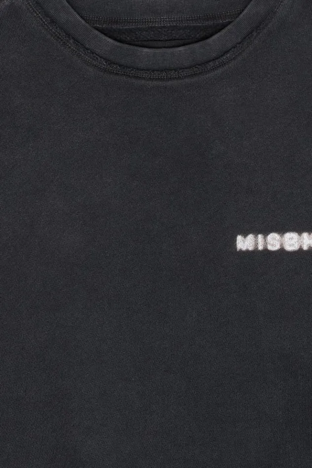 WomenMen Hoodies and Sweats MISBHV Community Crewneck Washed Black