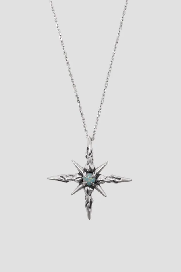 WomenMen Jewelry MISBHV Goa Spike Necklace Silver