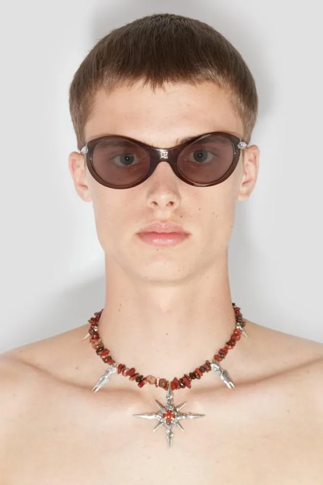 WomenMen Sunglasses MISBHV 2024 Goa Sunglasses Nude