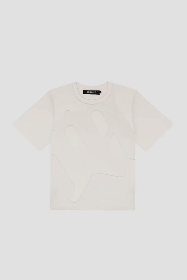 WomenMen TShirts MISBHV Mega M TShirt Coconut