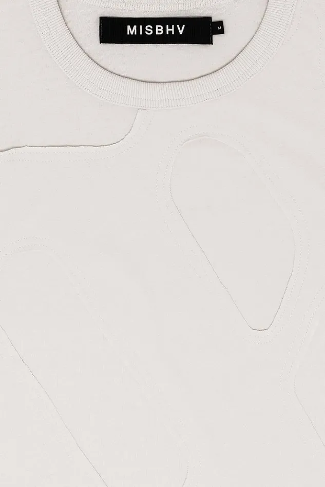 WomenMen TShirts MISBHV Mega M TShirt Coconut