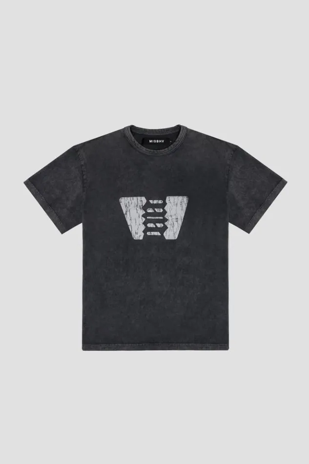 WomenMen TShirts MISBHV Tokyo TShirt Stone Wash