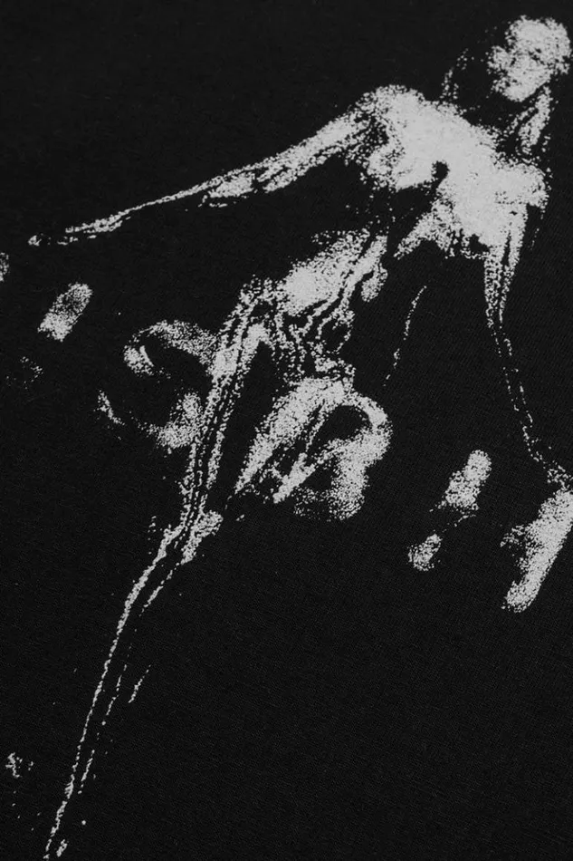 WomenMen TShirts MISBHV Vintage TShirt Black