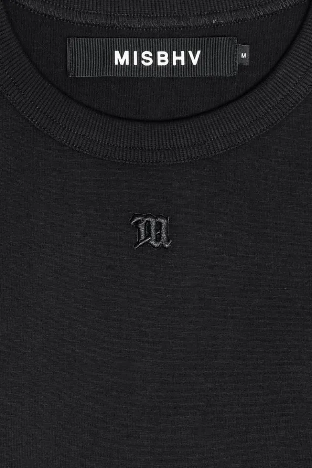 WomenMen TShirts MISBHV X TShirt Black