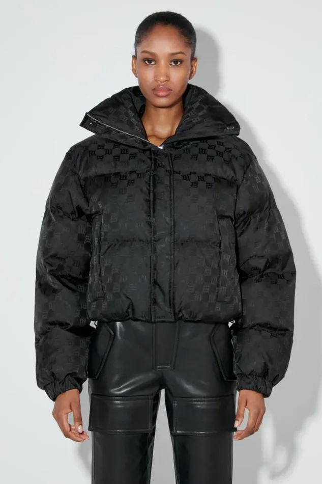 Women Outerwear MISBHV Nylon Monogram Puffer