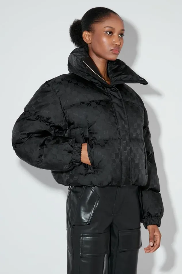 Women Outerwear MISBHV Nylon Monogram Puffer