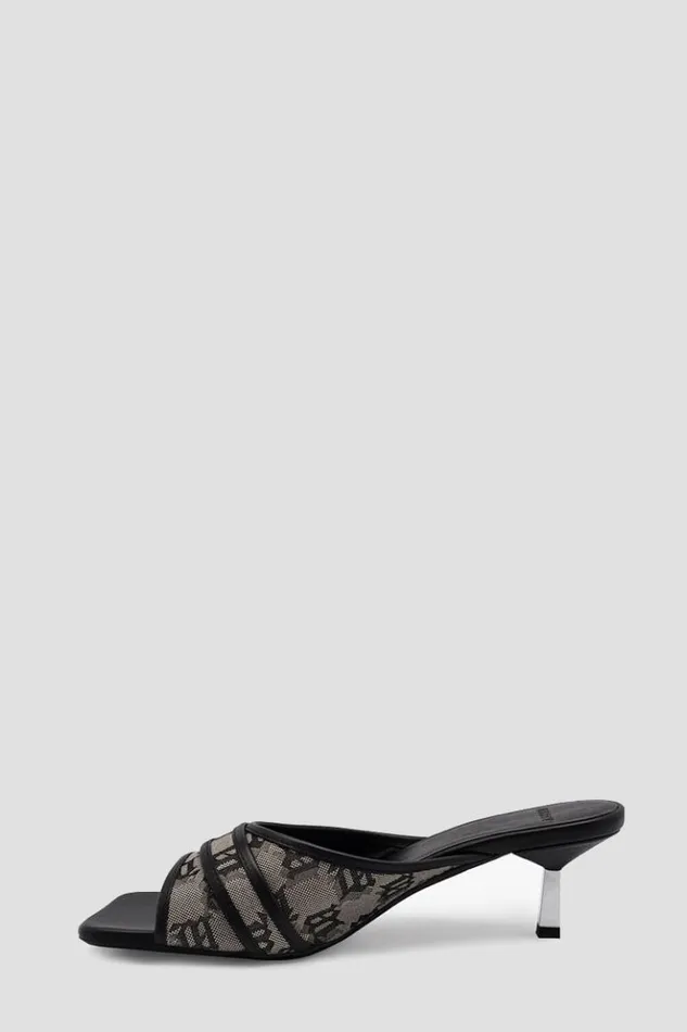 Women Sandals MISBHV Sasha Slip On Sandal Monogram Beige