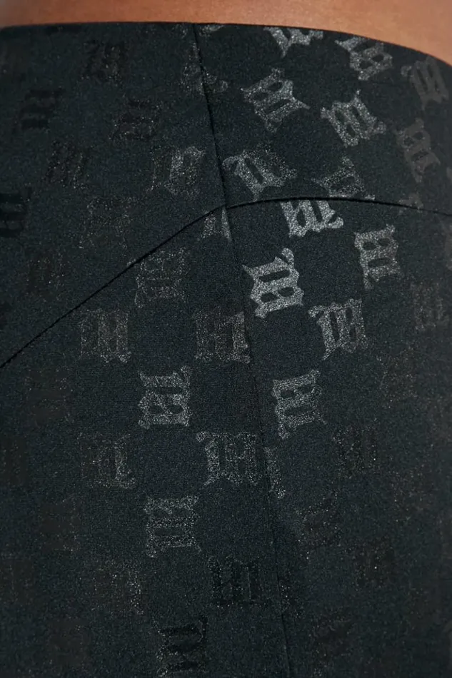 Women Skirts MISBHV Monogram Mini Skirt Black
