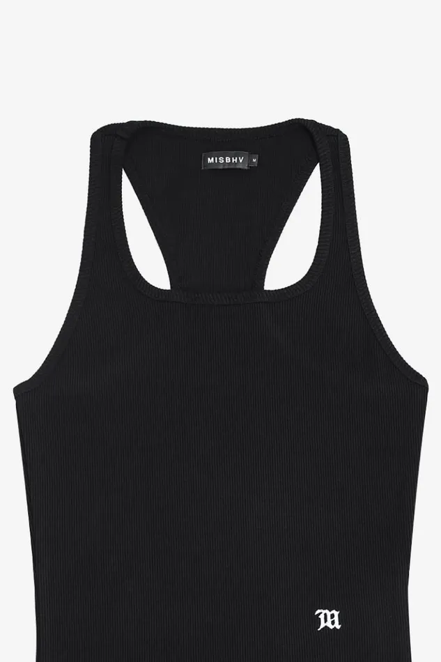 Women TShirts MISBHV The M Tank Top Black