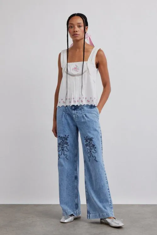 Women Tops Damson Madder Nancy Rose Cami