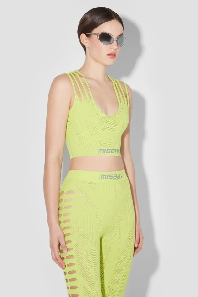 Women Tops MISBHV Future Sport Mesh Top Lime
