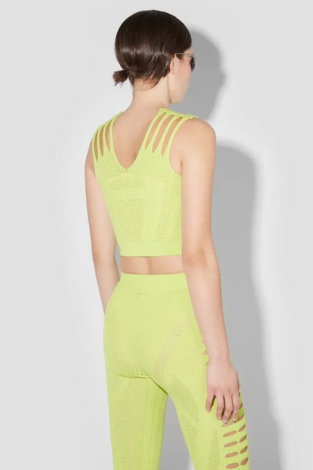 Women Tops MISBHV Future Sport Mesh Top Lime