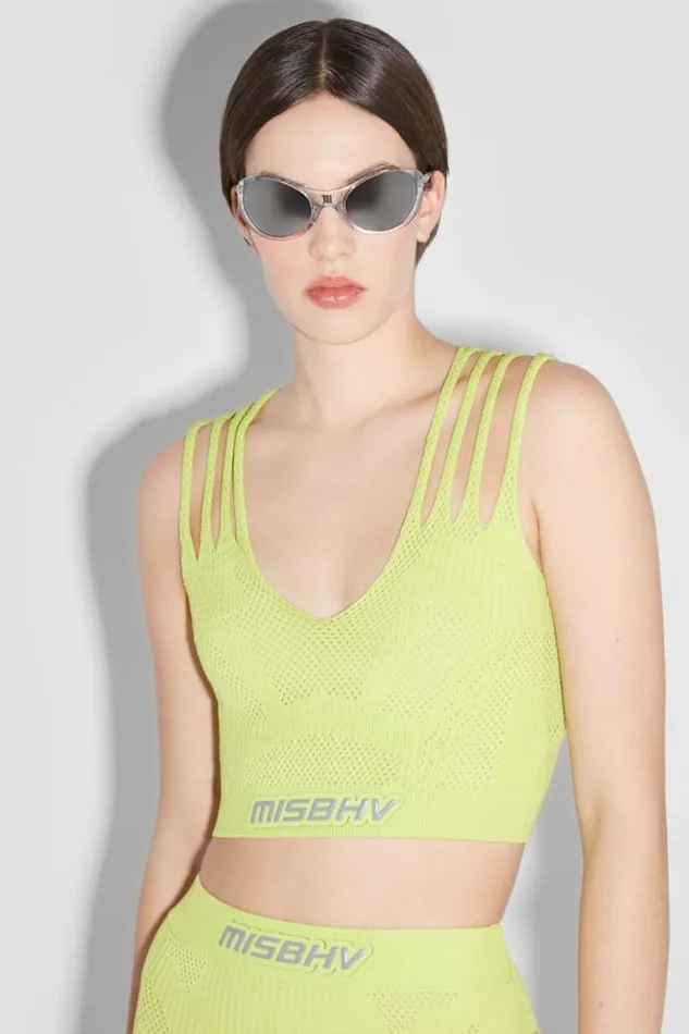 Women Tops MISBHV Future Sport Mesh Top Lime