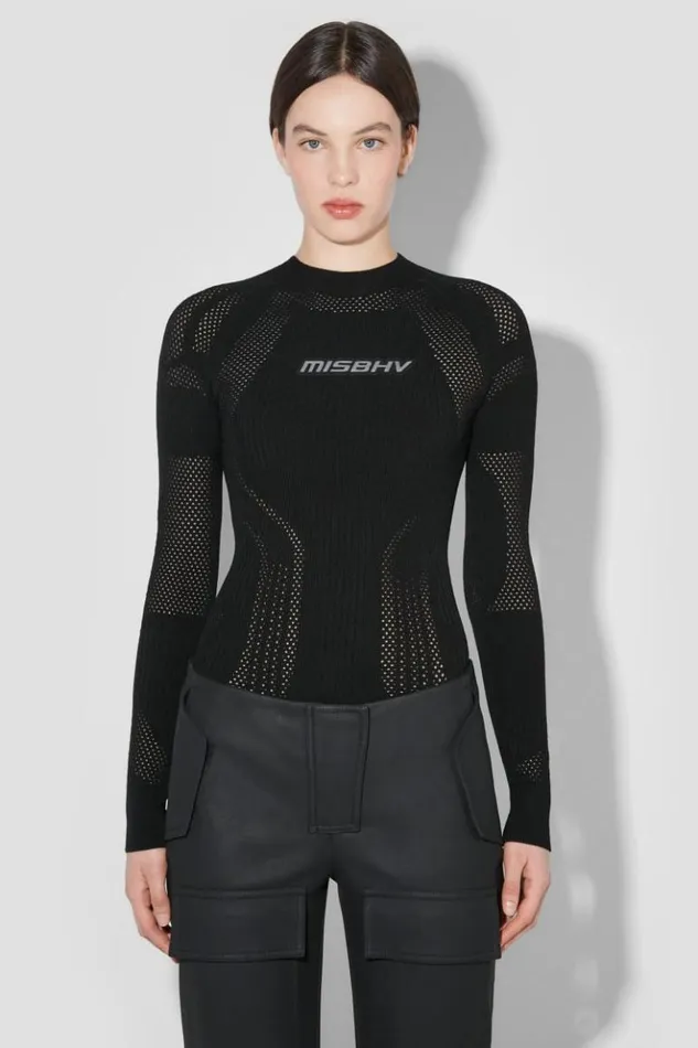 Women Tops MISBHV Future Sport Top Black