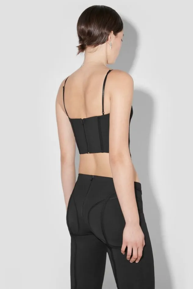 Women Tops MISBHV Lara Laced Corset Black