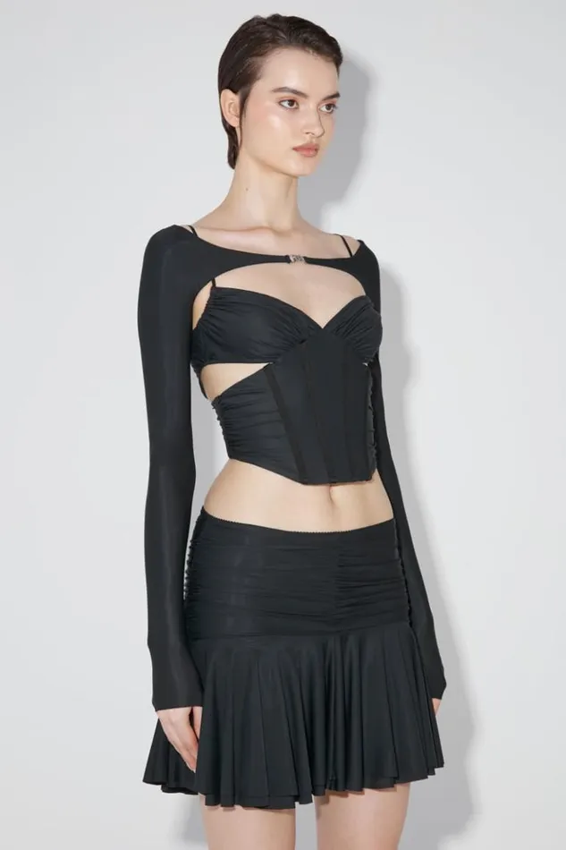 Women Tops MISBHV Pandora Shrug Black