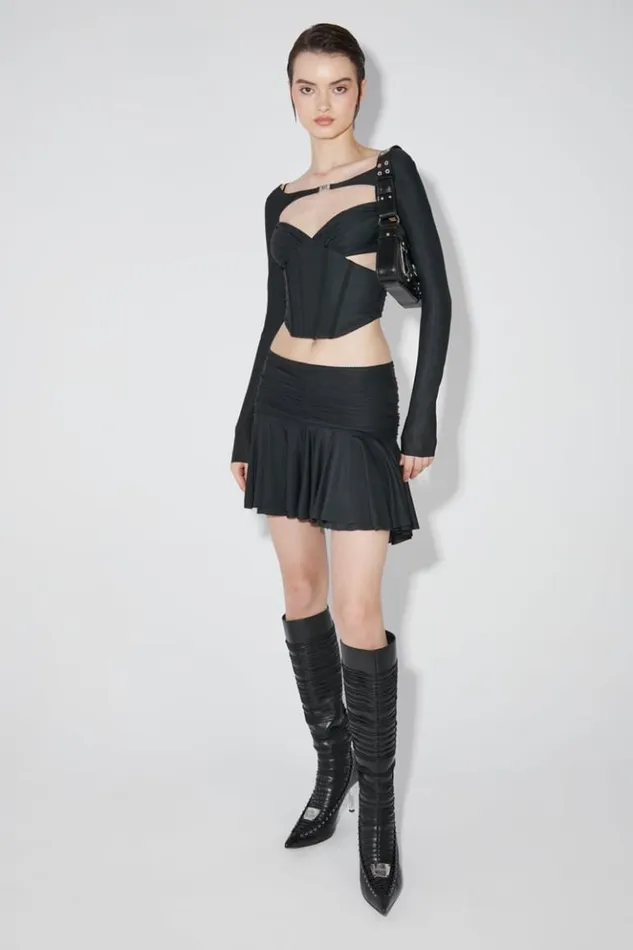 Women Tops MISBHV Pandora Shrug Black